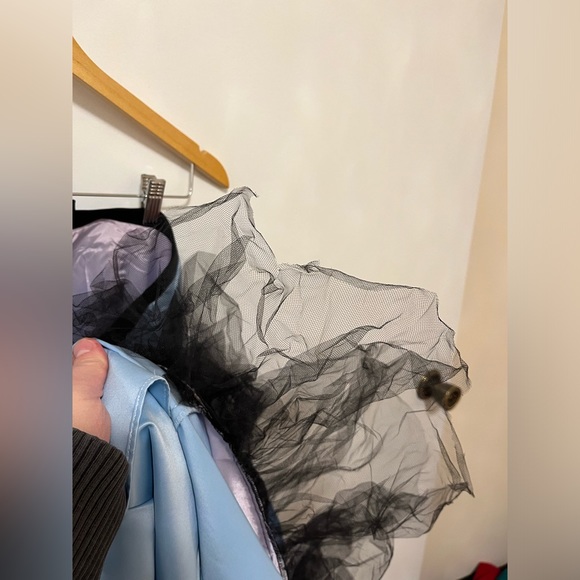 Fiesta powder blue strapless prom dress size small - Picture 5 of 6